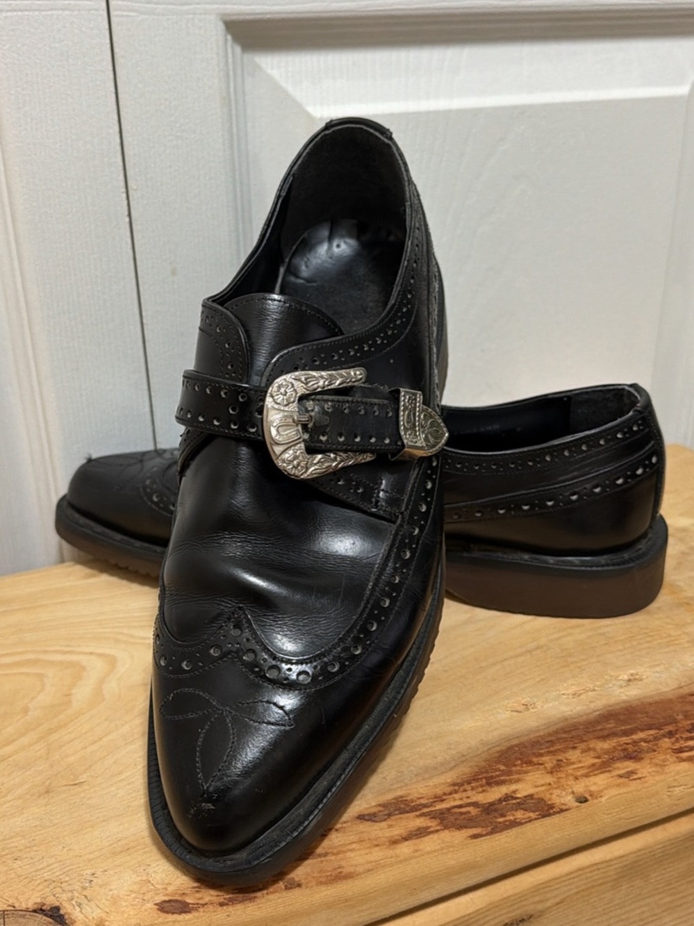 Vintage Dr. Martens "Divine
Decadence" 1805 Pointed Wingtip
Creepers